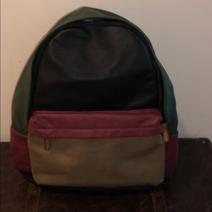 Unisex Tri-Colored Backpack